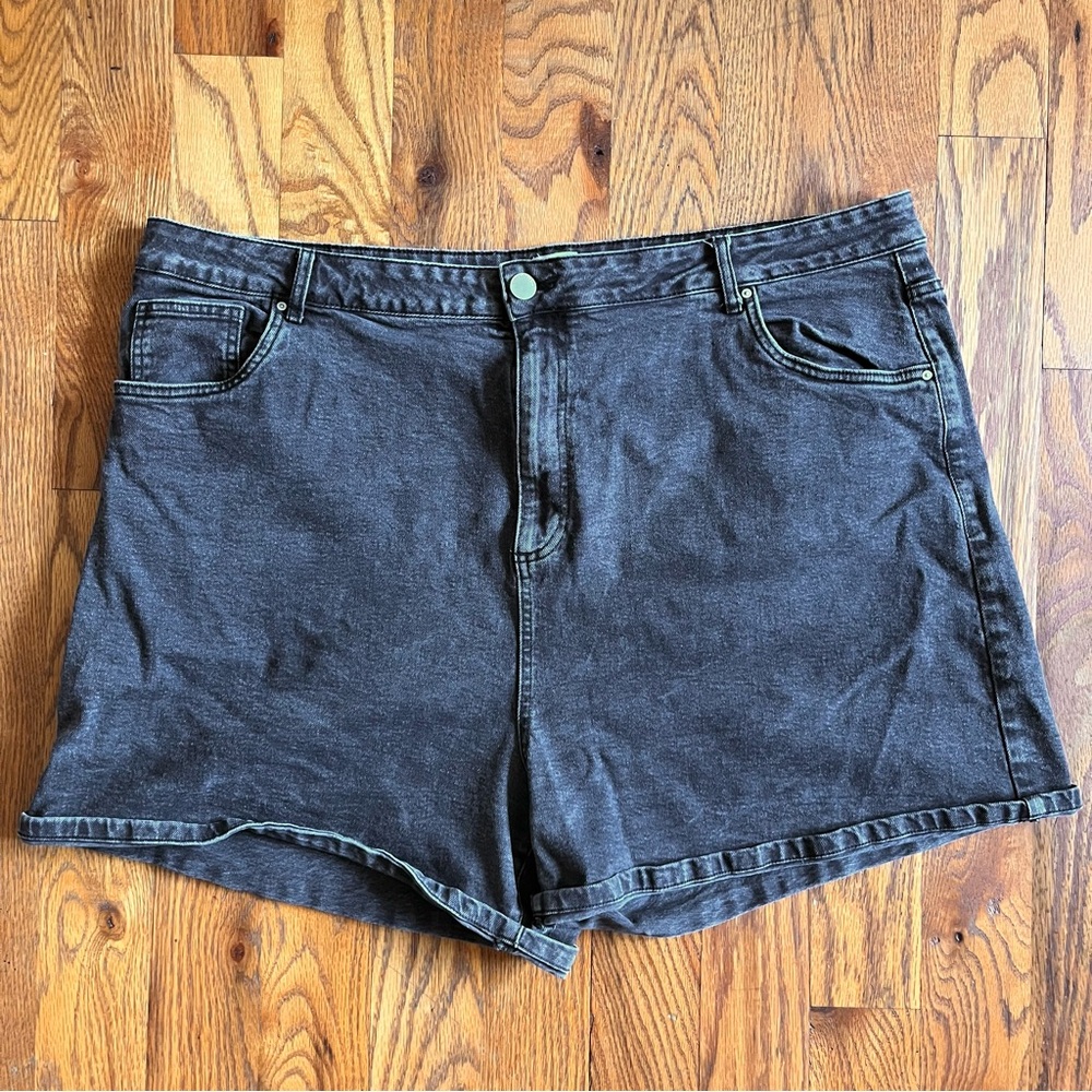 Cotton On Curve Dad High Rise Denim Short